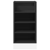 Bottom Cabinet Riga Black 40x44.5x81.5 cm Engineered Wood 854203