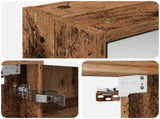 Bathroom Mirror Cabinet Old Wood 43 x 16 x 62.5 cm 889141