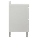Commercial Kitchen Cabinet with 2 Drawers 50x60x96 cm 151178