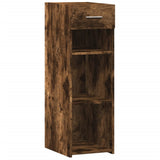 Sideboard Smoked Oak 30x42.5x93 cm Engineered Wood 846310
