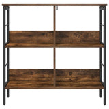 Bookshelf Smoked Oak 82 x 32 x 79 cm Engineered Wood 883996