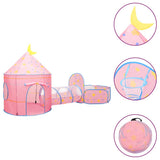 Children Play Tent with 250 Balls Pink 301x120x128 cm 3107736