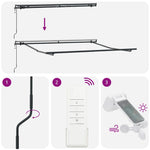 Automatic Retractable Awning Brown 300x250 cm 3310203