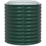 Garden Raised Bed Green 240 x 80 x 81 cm Steel 42008124
