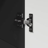 Bathroom Cabinet Set with Drawer TULUM Black 37 x 31.5 x 82 cm 880342