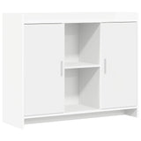 Sideboard White 98.5 x 33 x 80 cm Engineered Wood 8011131