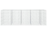 Gabion with 5 mm Wire and 10x10 cm Mesh 450x50x200 cm 3465267
