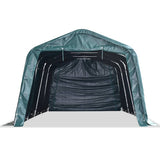 Removable Livestock Tent PVC 550 g/m 3.3x6.4 m Dark Green 3055649