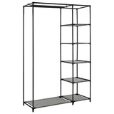 Folding Wardrobe Grey 110x45x175 cm Fabric 282423