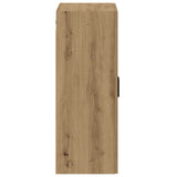 Wall Mounted Cabinet Artisian Oak 69.5x34x90 cm Engineered Wood 857311