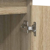 Sideboard with Drawers Sonoma Oak 100.5x35x76 cm Engineered Wood 3328446