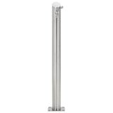 Garden Water Column Stainless Steel Round 95 cm 45456