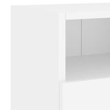 TV Wall Cabinet White 60x30x30 cm Engineered Wood 836854