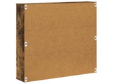 Magazine Rack 2 pcs Smoked Oak 60 x 12 x 70 cm Engineered Wood 890833