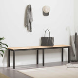 Bench Natural 160 x 35 x 45 cm Solid Pine Wood 892775