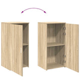 Storage Cabinet Sonoma Oak 50x45x103.5 cm Engineered Wood 859044
