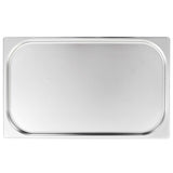 Gastronorm Containers 4 pcs GN 1/1 20 mm Stainless Steel 50878