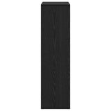 Book Cabinet Black Oak 69.5 x 29 x 103.5 cm Engineered Wood 879665