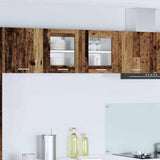 Hanging Cabinet 2 pcs Old Wood 40 x 31 x 40 cm Engineered Wood 884207