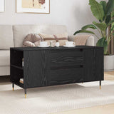 Coffee Table Black Oak 102 x 44.5 x 50 cm Engineered Wood 882680