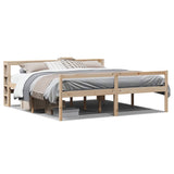 Senior Bed with Headboard without Mattress 200x200 cm 3305873