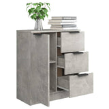Sideboard Concrete Grey Engineered Wood 811083