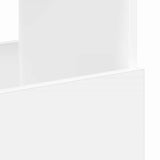 Magazine Rack White 102 x 30 x 45 cm 890960