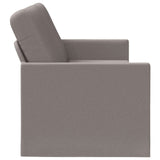 3 Seater Sofa Taupe 220 x 81 x 82 cm Fabric 42041145