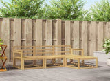 Outdoor Sofa Set 4 pcs White 189.5 x 122.5 x 73 cm 3387443