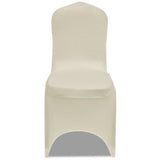 Chair Cover Stretch Cream 30 pcs 3051643