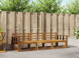 Outdoor Sofa Set 3 pcs Natural 3365947