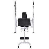 Workout Bench with Weight Rack, Barbell and Dumbbell Set 60.5kg 275362