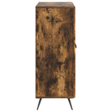 Sideboard Smoked Oak 66 x 34.5 x 90 cm Engineered Wood 895510