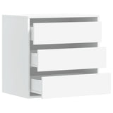 ZNTS Corner Chest of Drawers White 60x41x58 cm Engineered Wood 852843