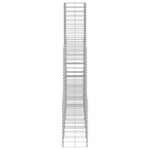 6 Piece Gabion Set Galvanised Wire 141049