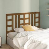 Bed Headboard Honey Brown 156x4x100 cm Solid Wood Pine 817848