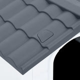 Dog House Grey 90.5x68x66 cm Polypropylene 152230