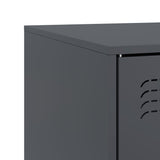 TV Cabinet Anthracite 99x39x44 cm Steel 841687