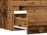 Sink Cabinet Old Wood 90x38.5x45 cm Engineered Wood 856249