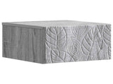 Wall-Mounted Side Table 2 pcs Grey Sonoma 34.5 x 33 x 20 cm 898778