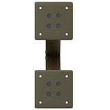 Coffee Table Legs X-Shaped 2 pcs Natural Steel 28x cm Steel 4012891