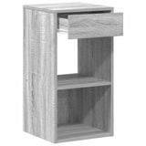 Bedside Cabinets with Drawer 2 pcs Grey Sonoma 35x34x66.5 cm 858724