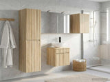 Bathroom Cabinet Set 5 pcs Sonoma Oak Engineered Wood 3407337