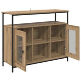 Sideboard Artisan Oak 100 x 35 x 80 cm Engineered Wood 882816