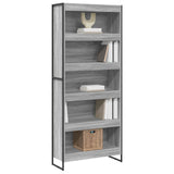 Book Cabinet 2 pcs Grey Sonoma 80 x 30 x 189.5 cm 3403013