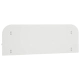 Wall Shelf 2 pcs High Gloss White 102 x 13.5 x 37.5 cm 8014963