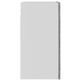 Hanging Glass Cabinet Lyon Grey Sonoma 40x31x60 cm Engineered Wood 826346