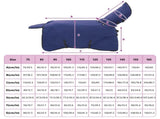 Horse Blanket Full Navy Blue 75 cm Polyester 42013117