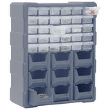 Multi-drawer Organiser with 39 Drawers 38x16x47 cm 149604