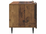 TV Cabinet Old Wood 102 x 34.5 x 52 cm Engineered Wood 894473